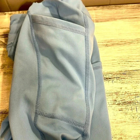 Savage Barbell Baby Blue Full Length Leggings Small - Picture 2 of 6